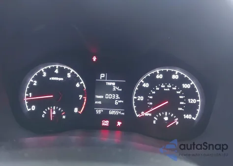 2020 Hyundai Accent Se из США, поврежденный, VIN 3KPC24A61LE122413